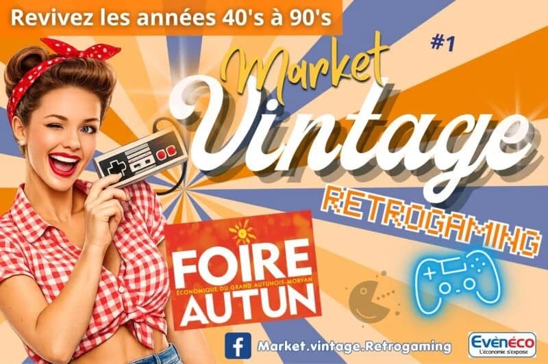 Market Vintage & Rétrogaming – AUTUN 2026