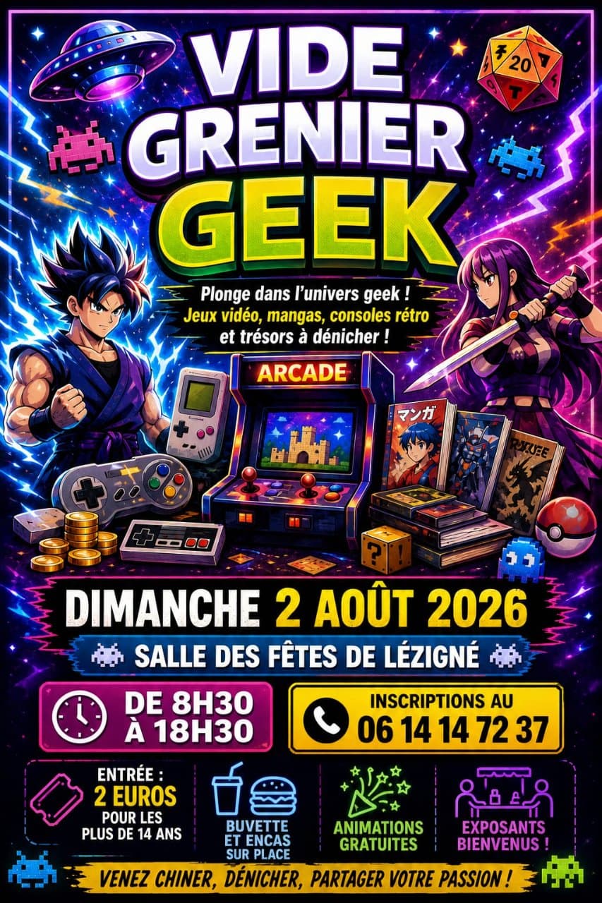 Vide grenier GEEK