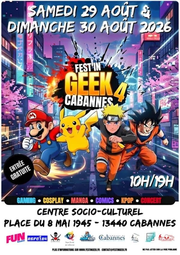 Fest’In Geek Cabannes 2026