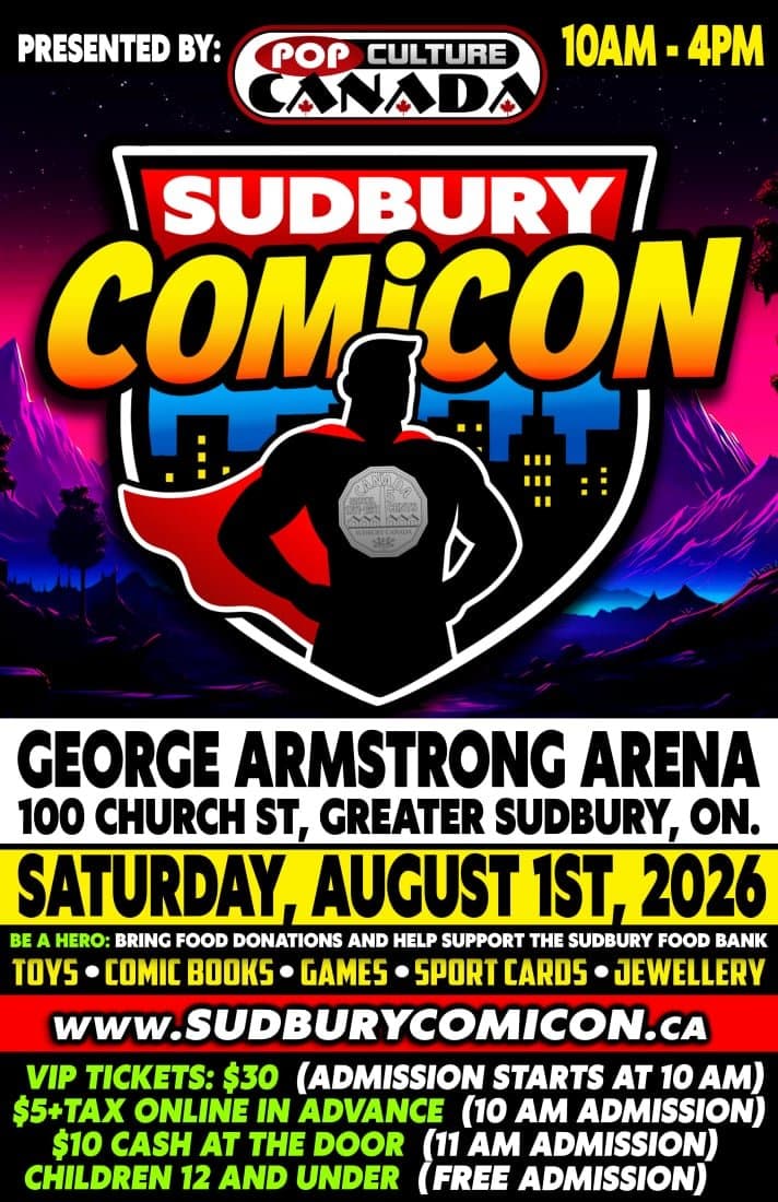 Sudbury ComiCon 2026